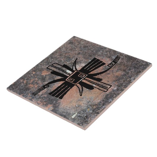 Mimbres Pottery Design Fliese (Seite)