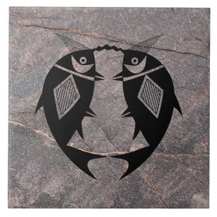 Mimbres Pottery Design Fliese