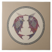 Mimbres Pottery Design Fliese (Vorderseite)