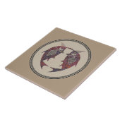 Mimbres Pottery Design Fliese (Seite)