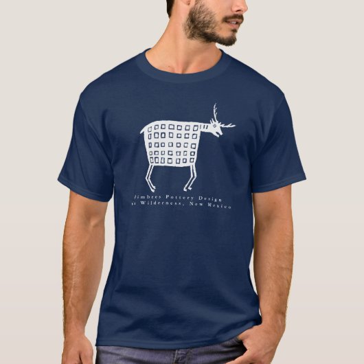 Mimbres Pottery Design T - Shirt (Vorderseite)