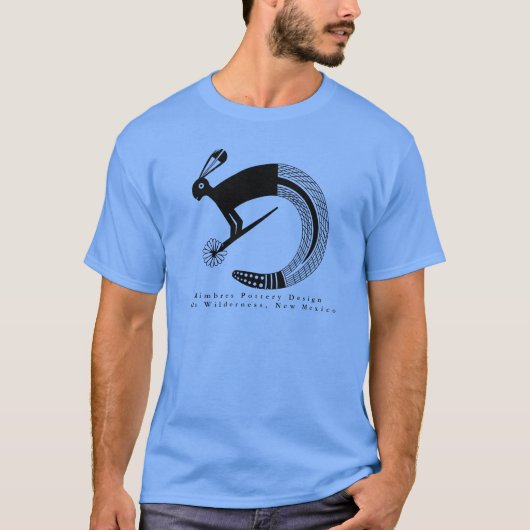 Mimbres Pottery Design T - Shirt (Vorderseite)