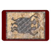Mimbres Pottery Design "The Wedding Blanket" Magnet (Horizontal)
