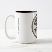 Mimbres Pottery Design Zweifarbige Tasse (Links)