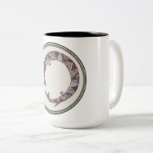 Mimbres Pottery Design Zweifarbige Tasse (VorderseiteRechts)