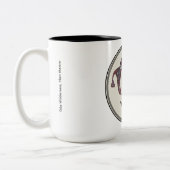 Mimbres Pottery Design Zweifarbige Tasse (Links)