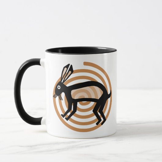 Mimbres Rabbit Tasse (Links)