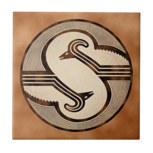 Mimbres RAMs Fliese (Vorderseite)