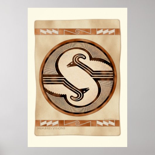 Mimbres Rams Poster (Vorne)