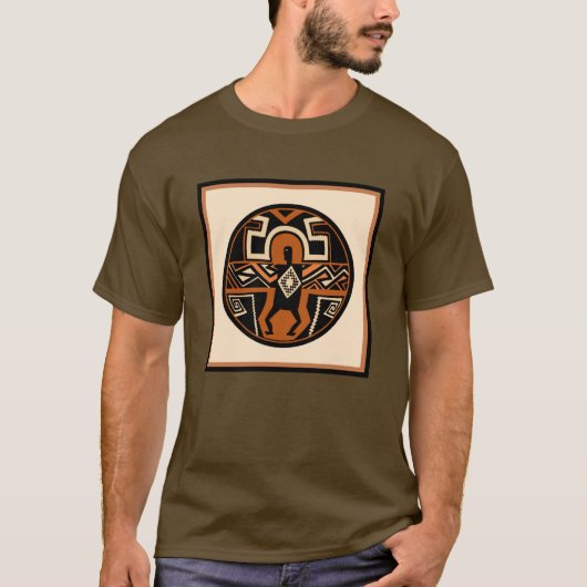 Mimbres Southwest Indian T - Shirt (Vorderseite)