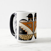Mimbres Twin Birds Verwandlungstasse (Vorderseite Links)
