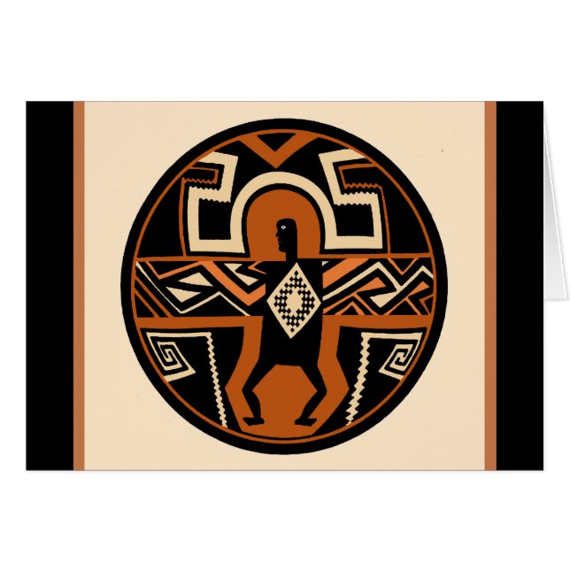 Mimbres Warrior (Vorderseite (Horizontal))