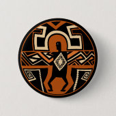 Mimbres Warrior Button (Vorderseite)