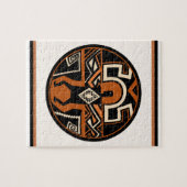 Mimbres Warrior Puzzle (Horizontal)