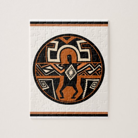 Mimbres Warrior Puzzle (Vertikal)