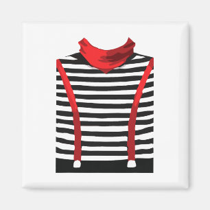 Mime Artist Performer Arts Halloween Kostümcospl Magnet