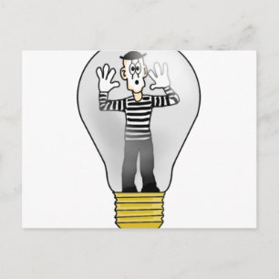 Mime Light Postkarte