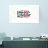 Mime Mastiff � Stummer Lustiger Hund Banner (Messeveranstaltung)