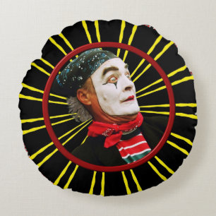 Mime-Runde-Throw-Kissen Rundes Kissen
