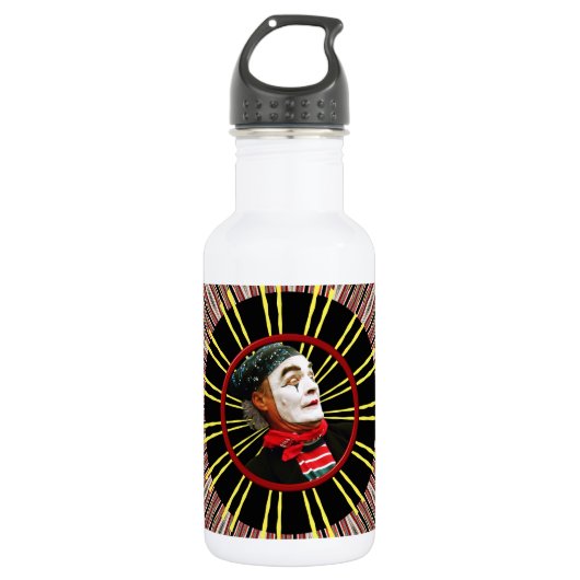 Mime Scared 2 Edelstahlflasche (Vorderseite)
