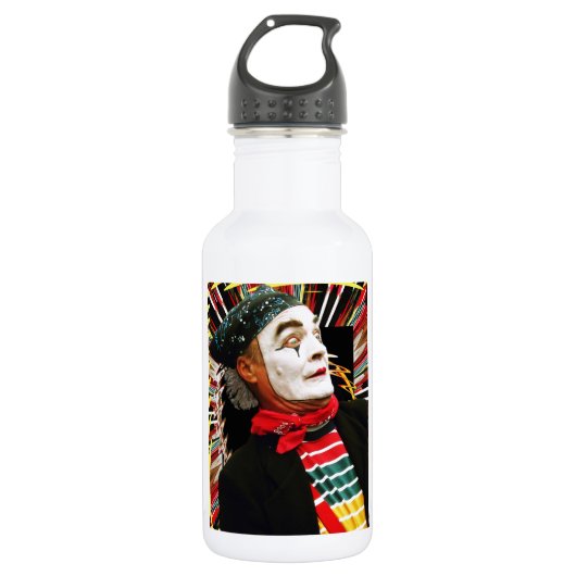 Mime Scared Trinkflasche (Vorderseite)