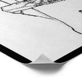 Mime van Osen Poster (Ecke)