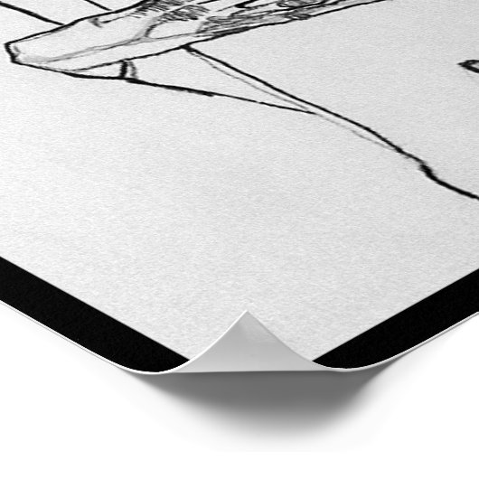 Mime van Osen Poster (Ecke)