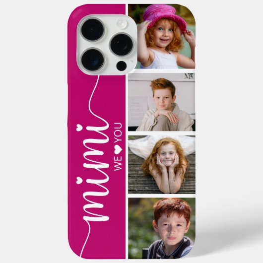 Mimi 4 Foto Case-Mate iPhone Hülle (Rückseite)