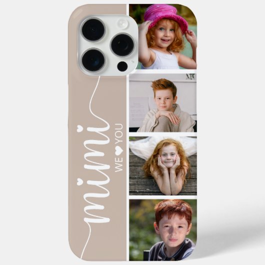 Mimi 4 Foto Case-Mate iPhone Hülle (Rückseite)