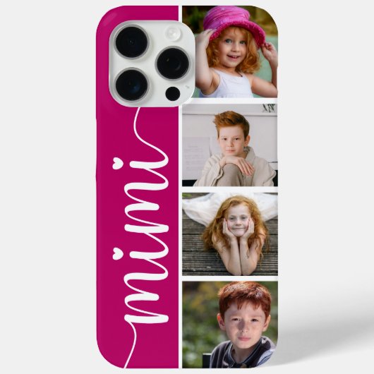 Mimi 4 Foto Case-Mate iPhone Hülle (Rückseite)