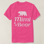 Mimi Bear - Nana Mama Großmutter-Geschenk T-Shirt (Design vorne)