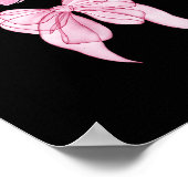 Mimi Birthday Girl Matching Coquette Nk Bow Poster (Ecke)