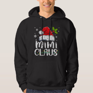 Mimi Claus Christmas Pajama Familie Matching Xmas Hoodie