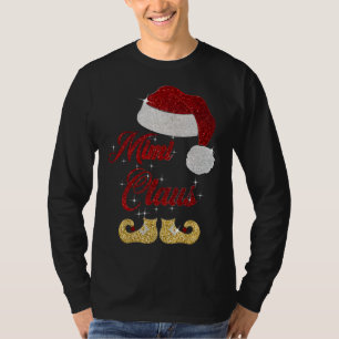 Mimi Claus passende Familiensgruppe Weihnachten X- T-Shirt