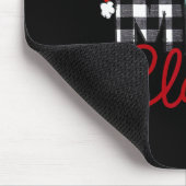 Mimi Claus Reindeer Christmas Mousepad (Ecke)