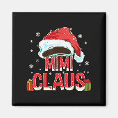 Mimi Claus Shirt Group Matching Family Christmas Magnet (Vorne)
