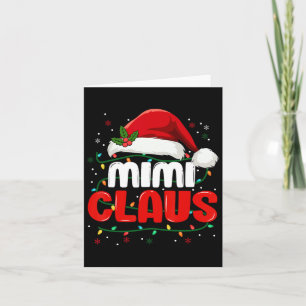 Mimi Claus Weihnachten Weihnachten Weihnachten Wei Karte