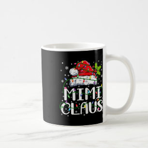 Mimi Claus Weihnachtslichter Pyjama Familie passen Kaffeetasse