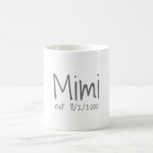 Mimi Datum Kaffeetasse (Mittel)