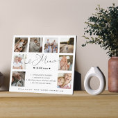 Mimi Definition Script Foto Collage Keepake Fotoplatte