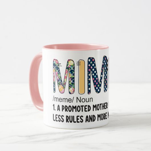 Mimi Definition Tasse (Vorderseite Links)