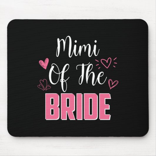 Mimi der Brautfamilie Hochzeitsfeier als Ehefrau Mousepad (Vorne)