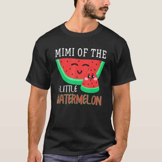 Mimi der Kleinen Wassermelone Melon Familie Matchi T-Shirt (Vorderseite)