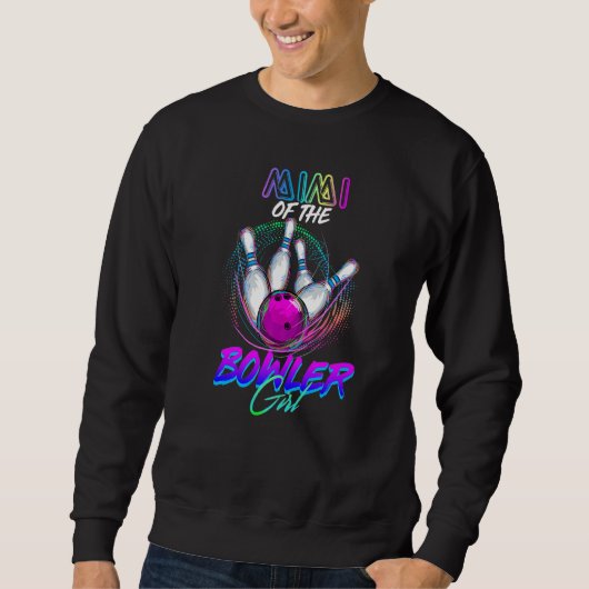 Mimi der Matching-Family des Bowlers Bowling Pa Sweatshirt (Vorderseite)