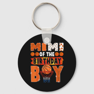 Mimi des Basketballliebhabers zum Geburtstag passe Schlüsselanhänger