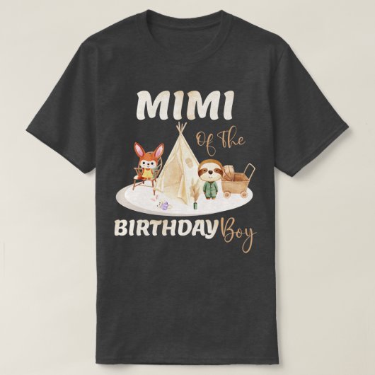 Mimi des Geburtstags T-Shirt (Design vorne)