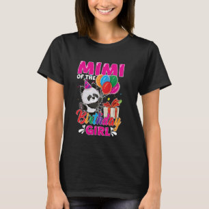 Mimi des Panda Bären Geburtstag Tier Lover Boys T-Shirt