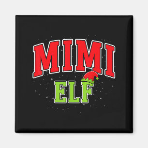 Mimi Elf Weihnachten Familie passend Gruppe Xmas O Magnet