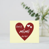 Mimi Ever Tshirts und Geschenke Postkarte (Stehend Vorderseite)