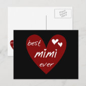 Mimi Ever Tshirts und Geschenke Postkarte (Vorne/Hinten)